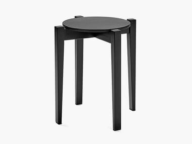 Sgabello impilabile in legno ÉLOÏS Serax