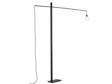 Lampada da terra in acciaio FLAMINGO Serax