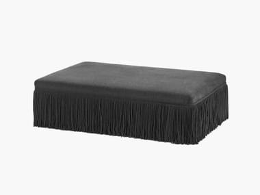 Poggiapiedi imbottito in lino FRIN Serax