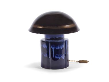 LED stoneware table lamp JOHN Serax