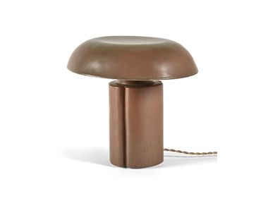 LED stoneware table lamp OLIVER Serax