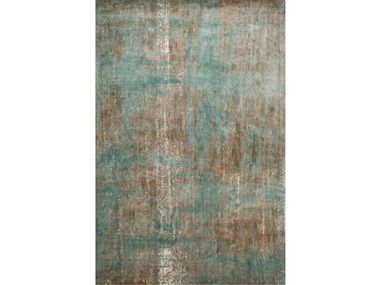 Handmade rectangular viscose rug ALENA Serge LESAGE