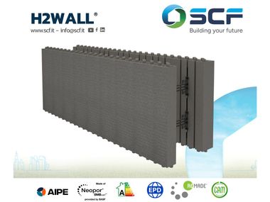 Thermal formwork H2WALL Sicilferro