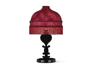 Solid wood table lamp AMALASONTE Sicis