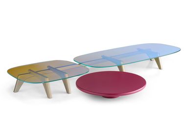 Low metal Coffee table set EGADI Sicis