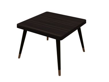 Square ebony coffee table PEGGY Sicis