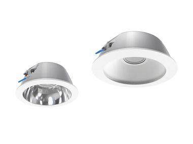 Round LED recessed recycled plastic spotlight GREENSPACE Signify myCreation