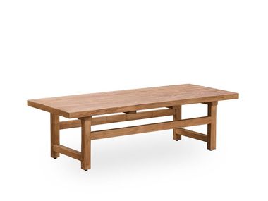 Rectangular teak coffee table ALFRED Sika Design