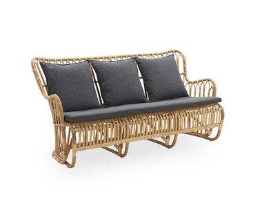 3 seater rattan sofa TULIP Sika Design
