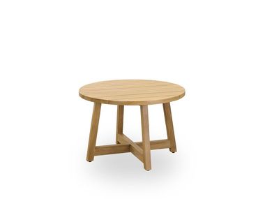 Round teak coffee table VICTOR Sika Design