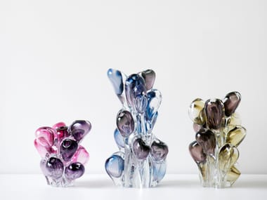 Soprammobile in vetro soffiato BLOOM SkLO