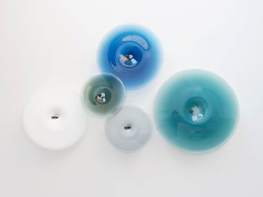 POOL Blown glass wall decor item By SkLO | design Karen Gilbert, Paul ...