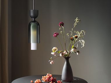 LED glass pendant lamp UNION SkLO
