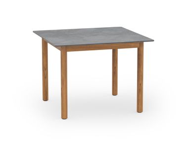 Square composite material garden table KOSTER Skargaarden