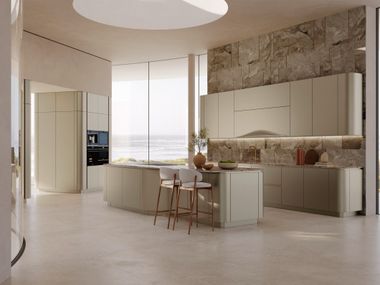 Fitted kitchen with island OLA Snaidero