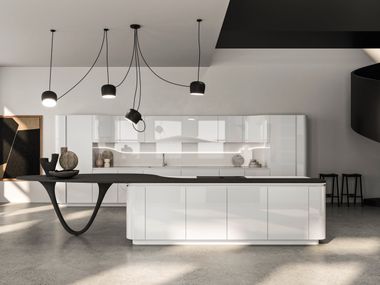 Cozinha integral com ilha OLA Snaidero