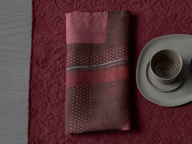 Serviette aus Ramiefaser NAP BRUSH Society Limonta