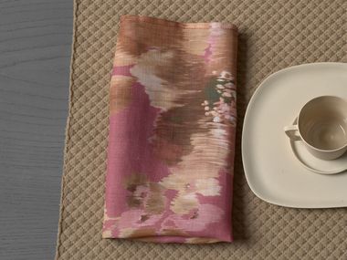 Serviette aus Ramiefaser NAP CIN Society Limonta