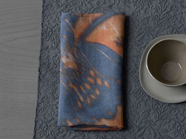 Serviette aus Ramiefaser NAP PAI Society Limonta