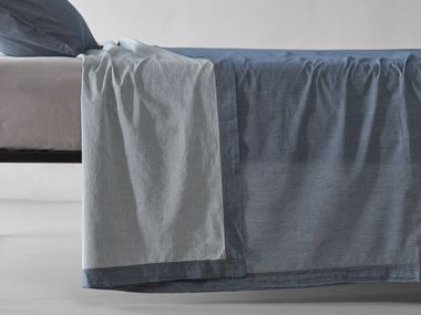 Solid-color cotton bed sheet NIM Society Limonta