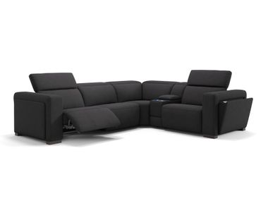 Corner fabric sofa ANCONA Sofanella
