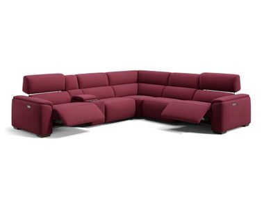 Ecksofa aus Stoff CALVERA Sofanella