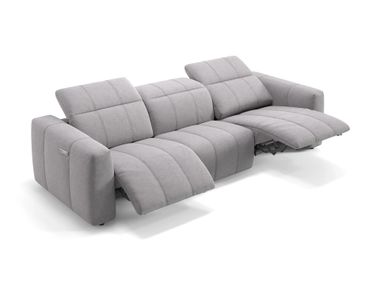3 seater fabric sofa FLORIDA XXL Sofanella