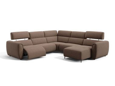 Ecksofa aus Stoff LIORA Sofanella