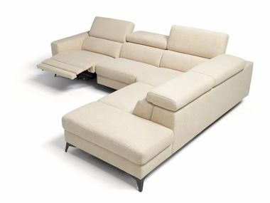 Ecksofa aus Stoff LONATO Sofanella