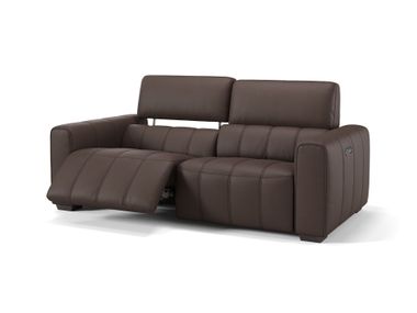 3 seater leather sofa MALIBU Sofanella