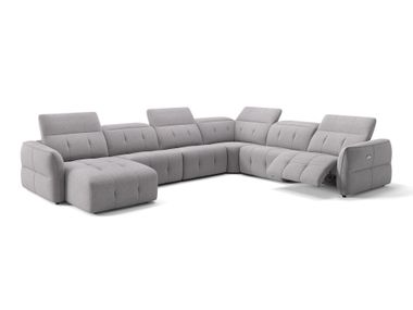 Corner fabric sofa MARANELLO Sofanella