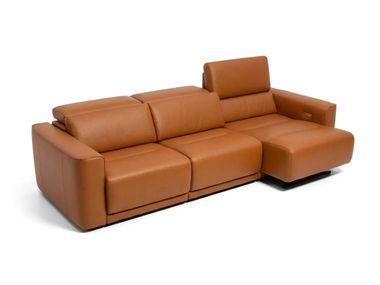 3 seater leather sofa VALENZA XXL Sofanella