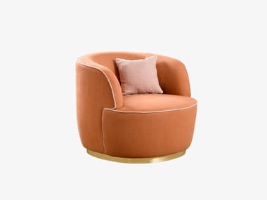 Fabric easy chair CIPRIA