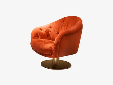 Fabric easy chair GARBO