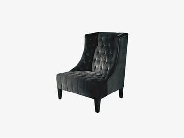 Fabric armchair VITTORIA