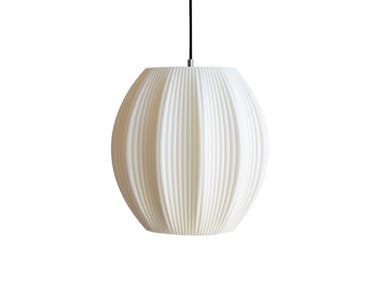 Lampada a sospensione in PLA RHOIA GLOBE Soli Workshop