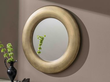 Specchio rotondo da parete con cornice ORBIT Sovet italia
