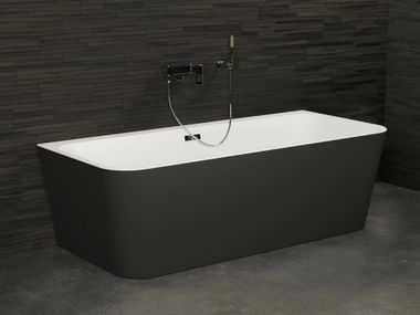 Rectangular freestanding acrylic bathtub MINT Spalina Paris