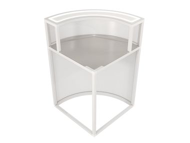 Beleuchtet Bartheke DEUS 7 TOTAL WHITE Station Deus®