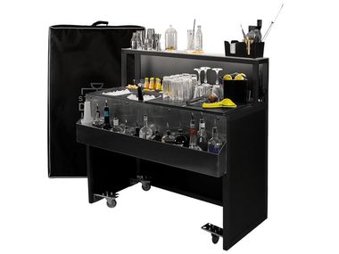 Bartheke mit Rollen TITANO 120 Station Deus®