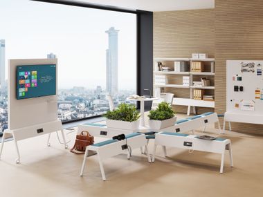 Media center CROSSOVER® - LIVELY WORKING Steelbox
