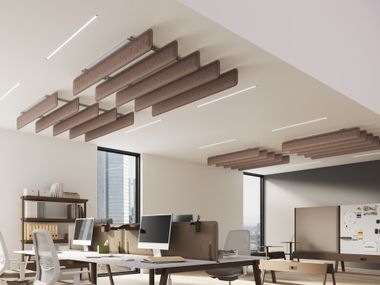 Pannello acustico a soffitto ZEN CLOUD Steelbox