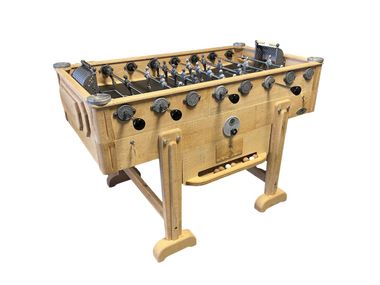 Kickertisch RÉTRO AGED OAK COIN-ACCEPTOR Stella baby-foot & billards