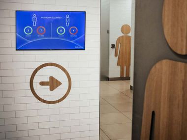 Washroom display VACANTVIEW Stern