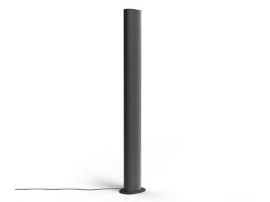 Aluminium floor lamp COLONNA Stilnovo