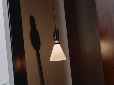 Luminária pendente de ferro CONO SINGLE LIGHT Stilnovo