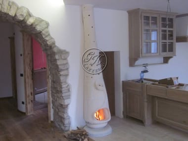 GH LAZZERINI, Stufa 1 Stufa a legna in pietra naturale