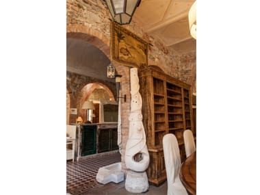 GH LAZZERINI, Stufa 3 Stufa a legna in pietra naturale