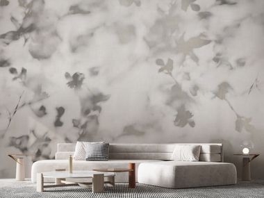 Carta da parati con motivi floreali SHEETS Studijo