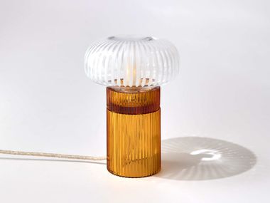 Blown glass table lamp NINA+PICCOLO Studio Bojola